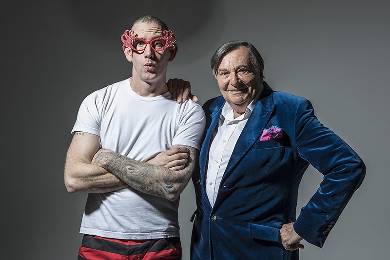 dame edna and barry humphries