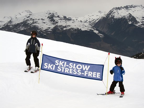 ski stress free