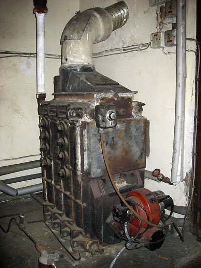 an old boiler
