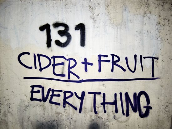 cider + fruit / everything