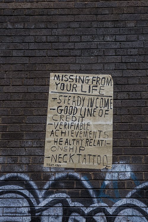 missing from your life