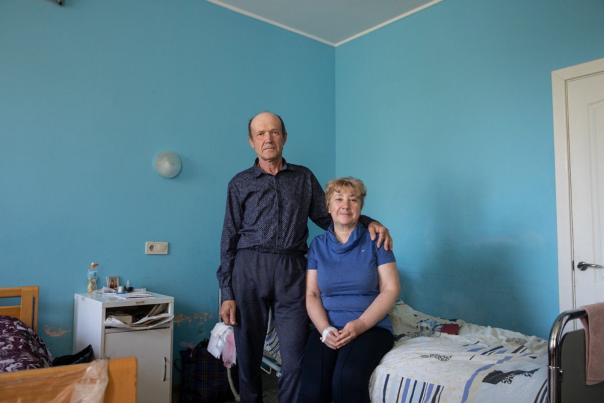 svitlana chernyak and her husband